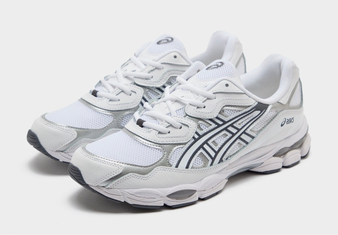 Asics gel NYC - Blanc et Argenté